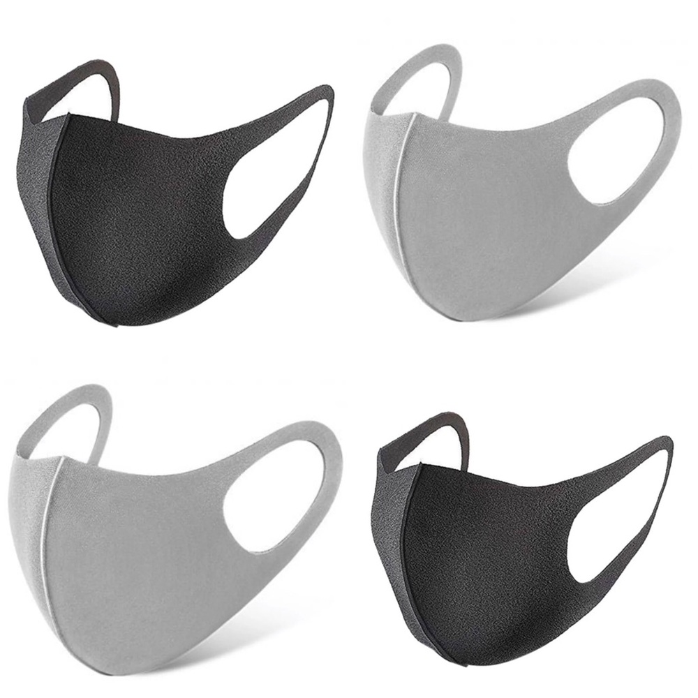 Face Mask X 4 washable Reusable